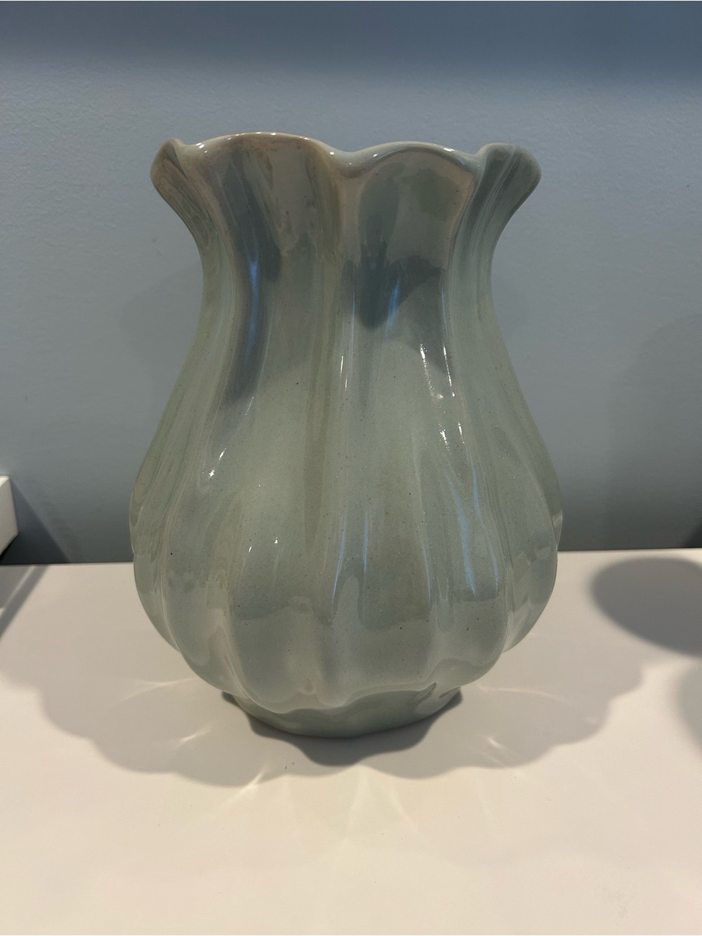 Hearth and hand blue vase
